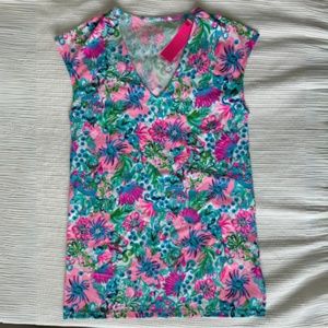 🌺 NWT Lilly Pulitzer Talli V-Neck Cover-Up 🌴